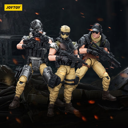 JOYTOY 1/18 3.75 Action Figures Military Armed Force Series Anime Model Gift