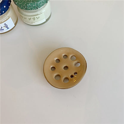 Suporte para Hashi Estilo Japonês Cerâmica Descanso de Hashi Formato de Frutas e Vegetais Garfo Prateleira Utensílios de Cozinha Decoração de Mesa de Jantar