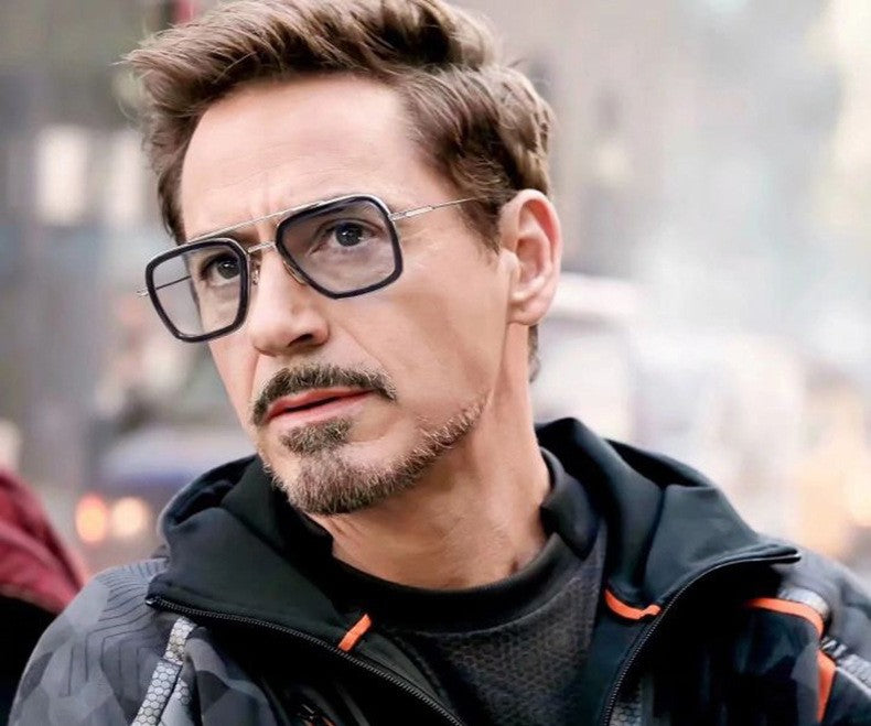 High Quality Iron Man Tony Stark Fishing Sunglasses Square Outdoor Sport Fishing Glasses Men Spider Eyewear Sports Sun Glasses