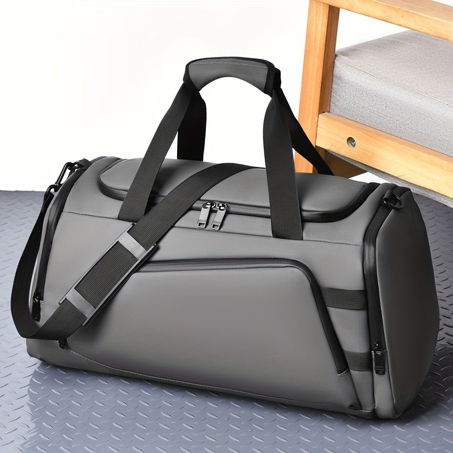 Large capacity multifunctional luggage bag with multiple compartments and shoe pockets,  casual sports and fitness bag