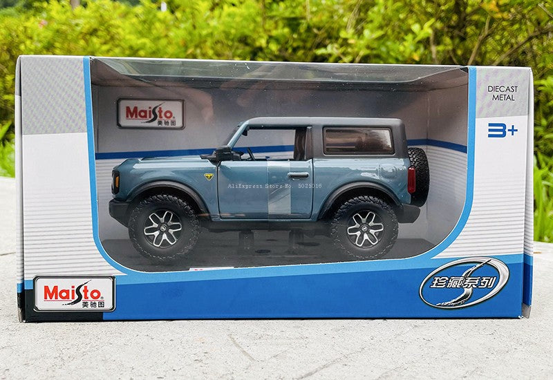 Maisto 1:24 Newly launch 2021 Ford Bronco Badlands alloy car model handicraft decoration collection toy tool gift die-casting