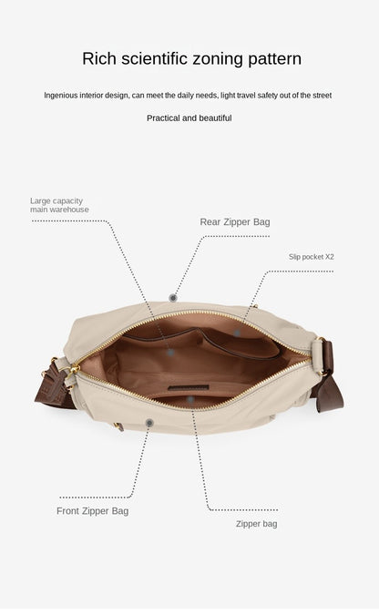 GOLF Crossbody Women's Bag Nylon Shoulder Bag Lady Bucket Mini Cross Body Purse Handbag New Fashion Garden Bag Women shoulder ba