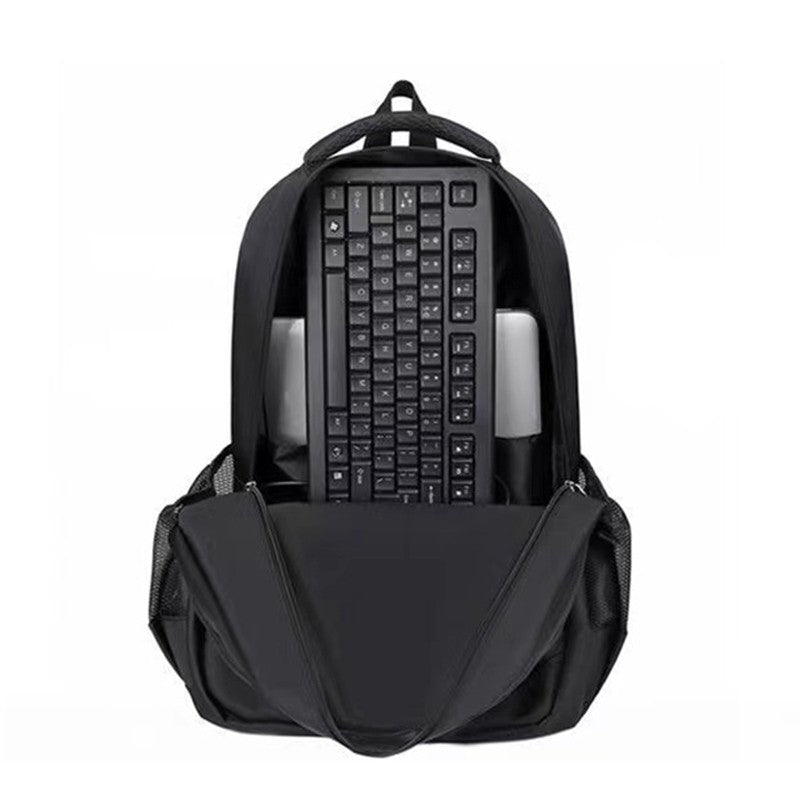 Men's and women's fashionable, versatile, simple and spacious backpacks, dual-shoulder travel bags, lightweight and portable