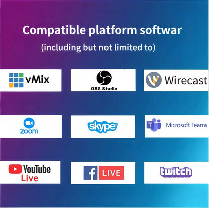 Video Conference Camera Kit 4K PTZ Camera 20X Zoom NDI SDI HDMI IP USB Church live broadcast NDI PTZ camera Controller 1-8pcs