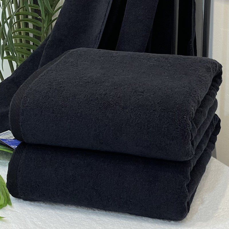 180x200cm Super thick Microfiber Bath Towels – Super Absorbent, Soft, Fast Drying and Oversized Bath Lines Multip Grey towel