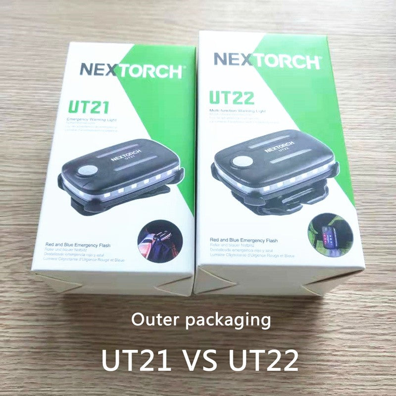Novelties Red Blue Led Police Lights Led Shoulder Light Upgraded Ut22 Comes With More Accessories 360° All-Rounded Lighting