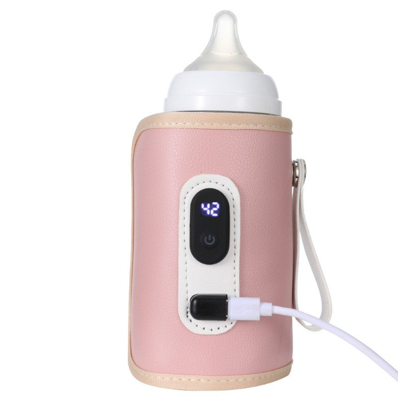 USB Charging Baby Milk Warmer Newborn Portable Bottle Heater Outdoor Travel Accessories Outdoor Portable Breastmilk Warm Bag