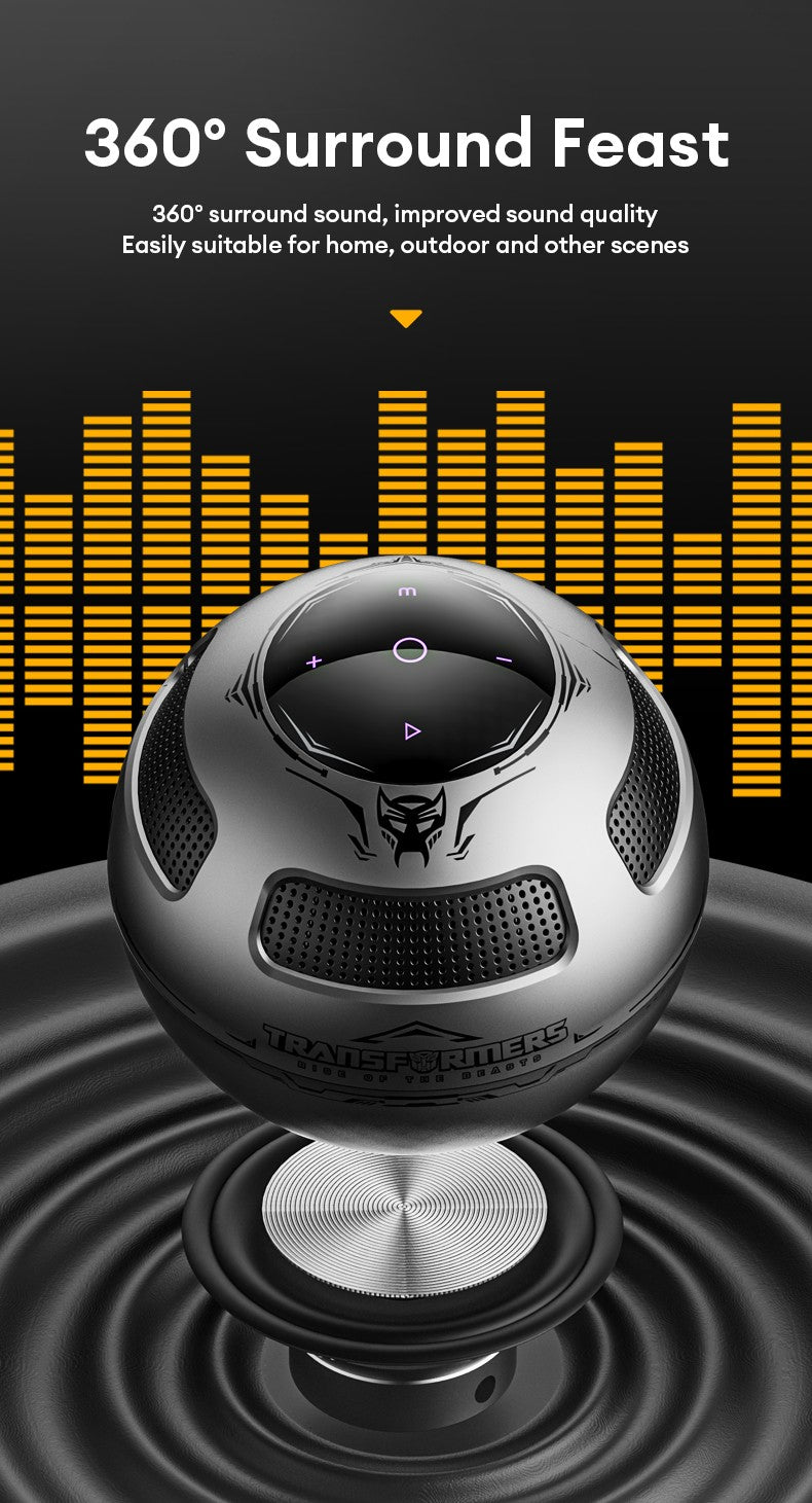 Escolha TRANSFORMERS TF-Y17 Alto-falante Portátil de Longa Duração Caixa de Som Multifuncional Estéreo Sem Fio Bluetooth