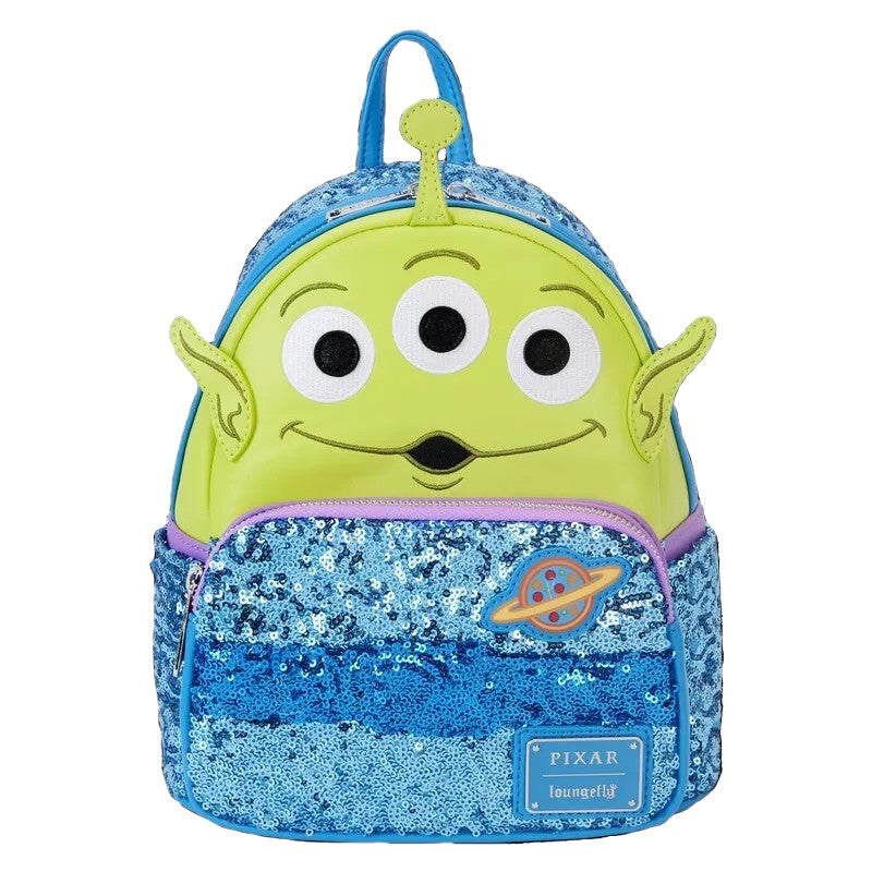 Loungefly Pixar Toy Story Moments Procurando Monstros Universidade Jogos de Susto Mini Mochila Coco Ernesto Cosplay Mochila