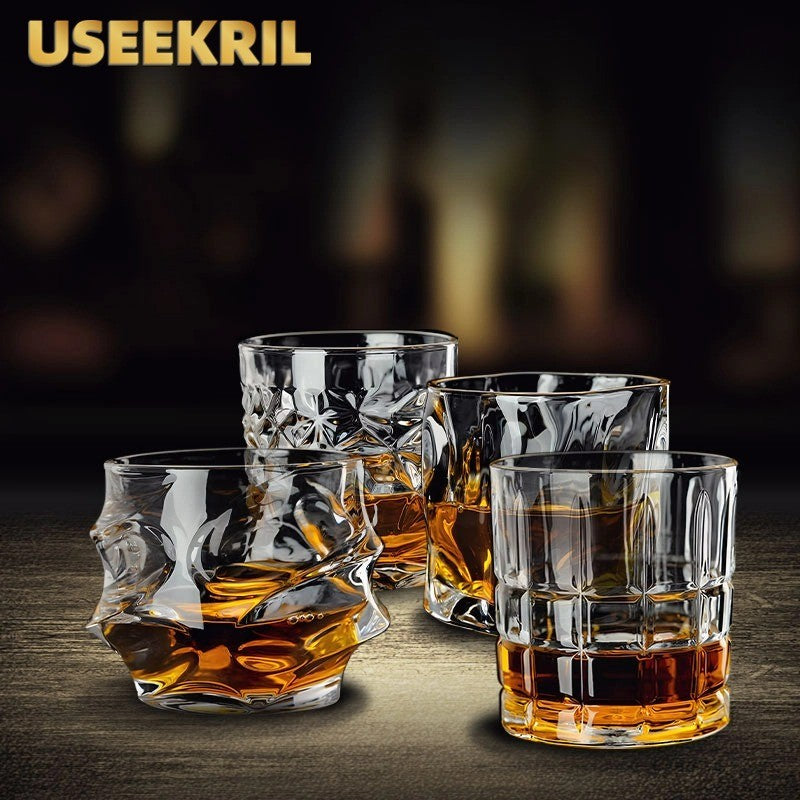 Copos de Uísque,Copo de Uísque Gravado,Copos de Uísque Old Fashioned,Copos de Scotch Clássicos,Presente Perfeito para Amantes de Scotch