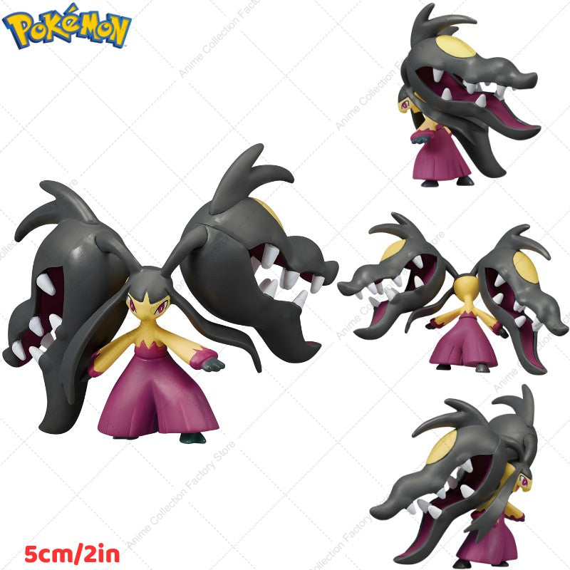 100% Original Takara Tomy Pokemon Figure Toys Chikorita Totodile Tepig Mega Metagross Charizard X PVC Figurine Model Dolls Gifts