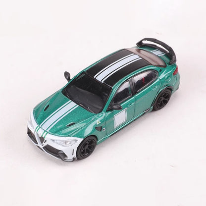 Diecast Original 1:64 Scale Alfa Romeo GTAm Miniature Simulation Alloy Car Model Collection Decoration Toy Gift Souvenir Display
