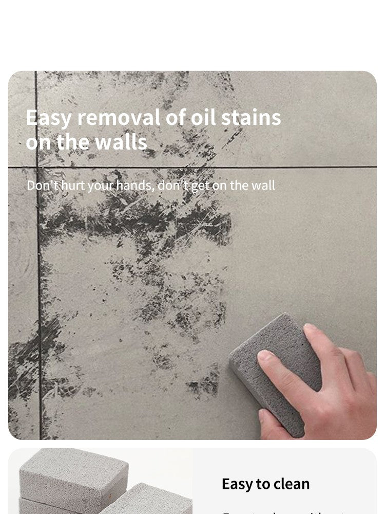 Barbecue Cleaning Brick Barbecue Grill Cleaning Brush Grill Pan High Temperature Resistant Pumice Outdoor Travel Cleaning Tools