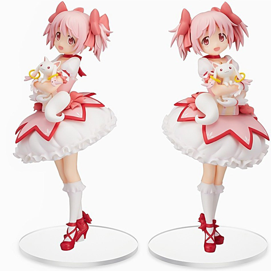 Anime Magikano 18cm Puella Magi Madoka Magica Figura PVC Modelo Boneca Decoração de Mesa Action Figure Brinquedos Colecionáveis Presentes Infantis