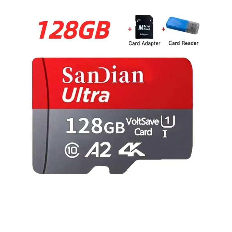 Cartão SD Original 2TB Cartão de Memória de Grande Capacidade 128GB/256GB Mini Cartão TF 512GB Cartão Flash de Alta Velocidade para PC/Desktops/Mac/Câmeras
