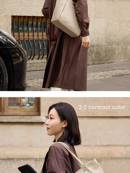 LEFF Luxury Women's Tote Bag Crossbody Bag High End Large Capacity Shoulder Bags Nylon Waterproof Commuting Bag Outdoor Bags