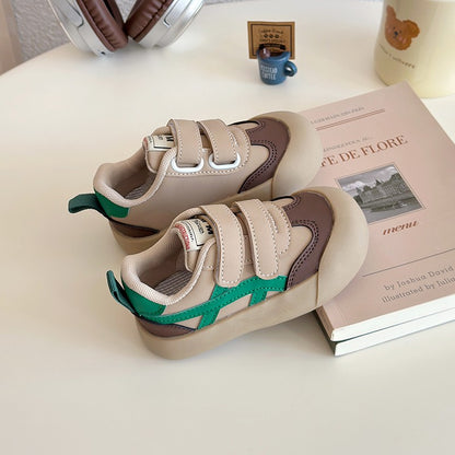 Children's Forrest Gump Shoes Four Seasons Green Boys Girls Walking Shoes 2-8 Years Old Waterproof Non-slip Kids Baby Sneakers