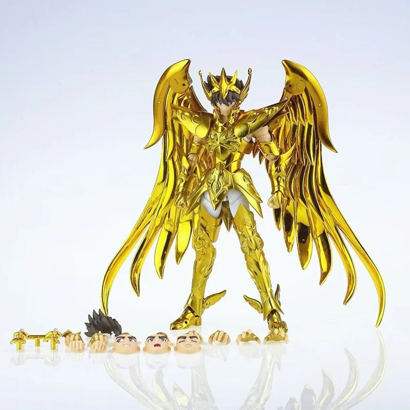 Em Estoque GT Model Saint Seiya Myth Cloth EX Pégaso Deus V4 10º Aniversário Cavaleiros de Bronze do Zodíaco Anime Boneco de Ação Brinquedo
