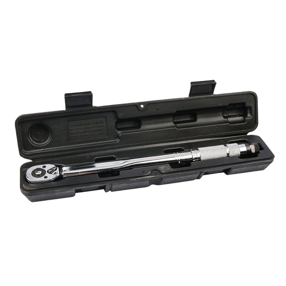Chave de Torque de Precisão 5-60N.m Chave de Catraca Reversível de 3/8 Polegadas com Encaixe Quadrado Ajustável Ferramenta de Reparo Automotivo de Precisão Predefinida