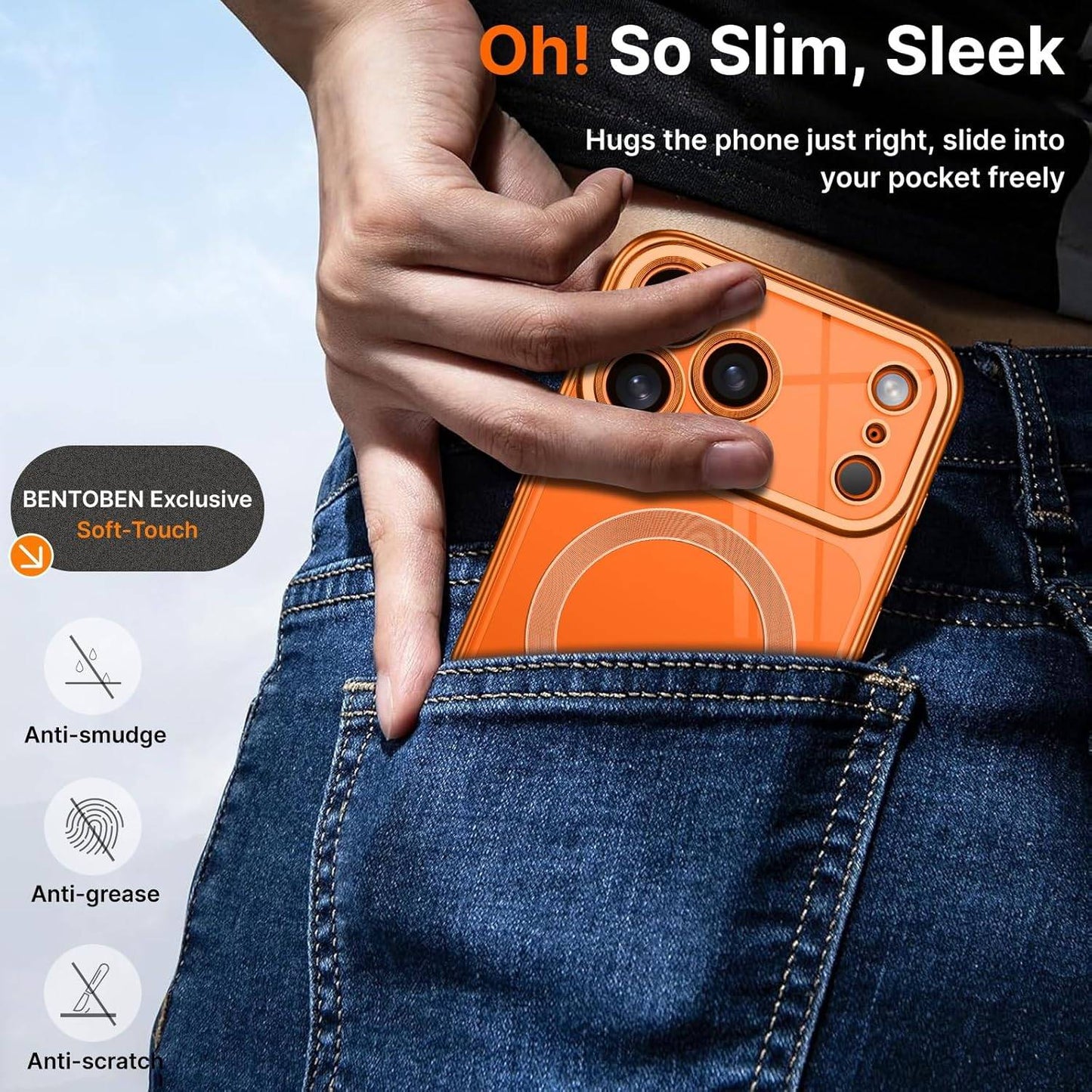 Proteção de Câmera Capa Luxo Transparente com Galvanoplastia TPU Macio Proteção contra Quedas com Capa de Telefone Magnética Para iPhone17Pro Max/17Pro/Air/17