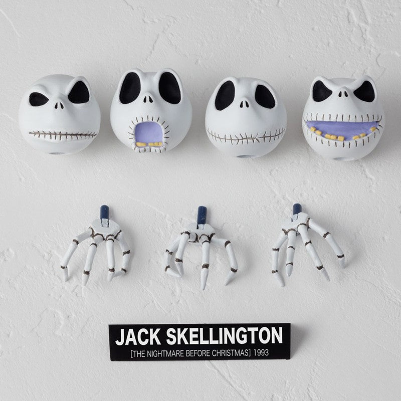 Original Véspera de Natal Jack Skellington Noite Luminosa Action Figures Decoração de Quarto Presente de Natal Presente de Halloween Brinquedos