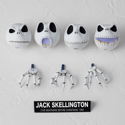 Original Véspera de Natal Jack Skellington Noite Luminosa Action Figures Decoração de Quarto Presente de Natal Presente de Halloween Brinquedos