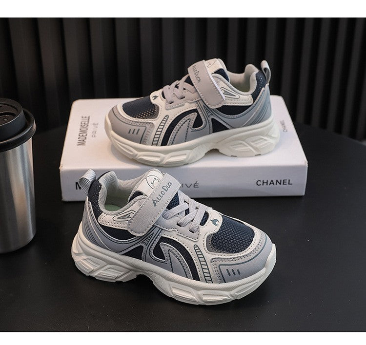 2025 Spring Autumn New Boys Kids Sport Shoes Girl Baby Toddler Mesh Breathable Casual Running Shoes Soft Soled Children Sneakers