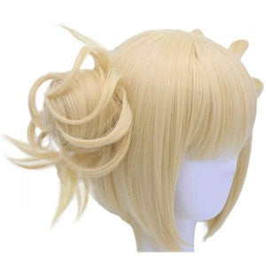 Boku No Hero Academy Cross My Body Synthetic Hair Wig Cosplay My Hero Academy Himiko Toga Party Role Play Wigs