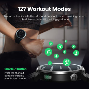 Smartwatch HAYLOU Solar Neo Tela HD de 1.53'' Monitoramento de Saúde 24H Chamada Bluetooth Smartwatch Masculino Feminino Relógios Esportivos Inteligentes