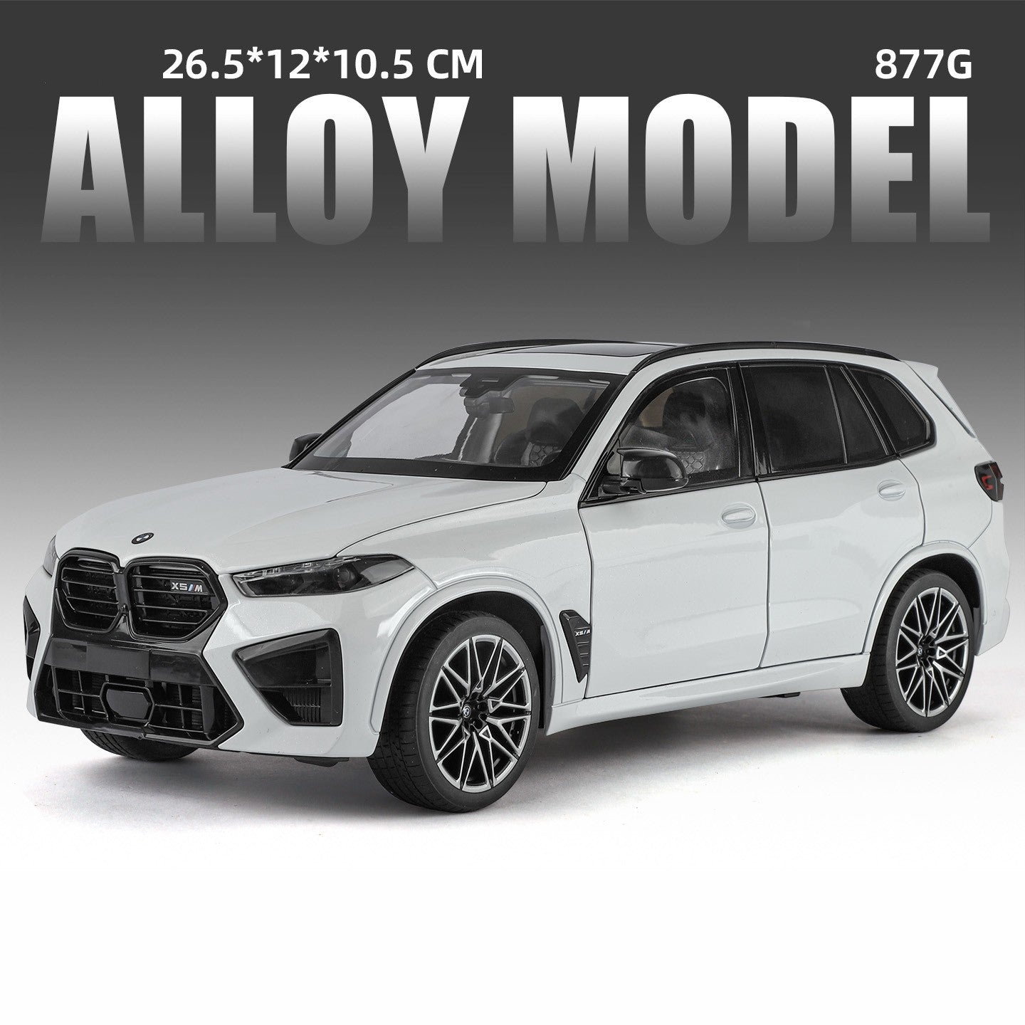 NOVO 1:18 BMW X5M X5 F95 SUV Liga Fundido & Veículos de Brinquedo Modelo de Carro em Escala Miniatura para Crianças