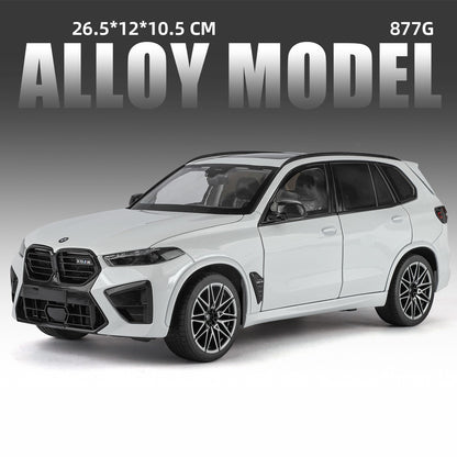 NOVO 1:18 BMW X5M X5 F95 SUV Liga Fundido & Veículos de Brinquedo Modelo de Carro em Escala Miniatura para Crianças