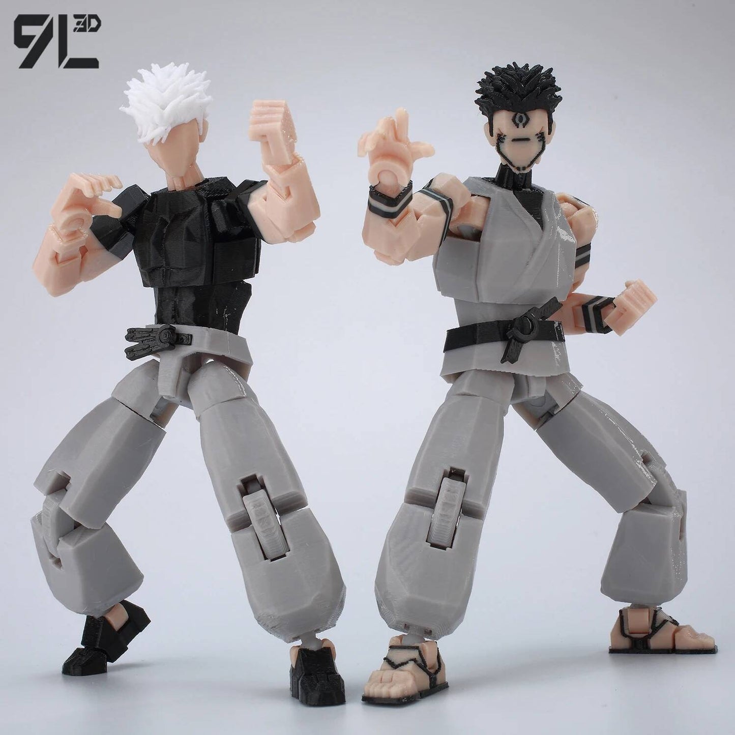 ?9L3D Lucky13 Gojo Sukuna Jujutsu Fushiguro Toji Gojo Satoru Action Figure Dummy13 T13 Multi-Jointed Collectible Toys Titan13