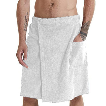 Men's wearable apron for beach and home use