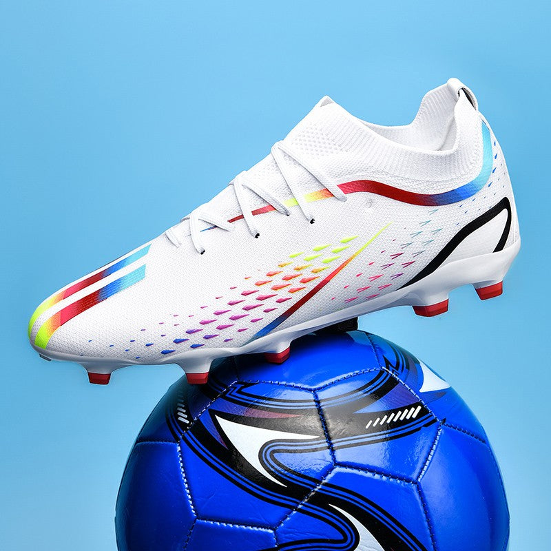 New Men Ultralight Soccer Shoes TF/FG Professional Football Boots Unisex Non-Slip Training Soccer Cleats Outdoor Field Chuteira