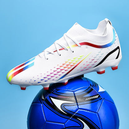 New Men Ultralight Soccer Shoes TF/FG Professional Football Boots Unisex Non-Slip Training Soccer Cleats Outdoor Field Chuteira