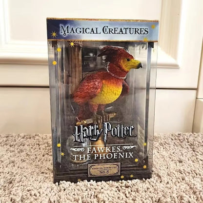 Harry Potter Anime Action Figures Personalizadas Fofas Kawaii Niffler Hedwig Brotruckle Fawkes Bicuço Dobby Pvc Figura de Ação Brinquedo presentes