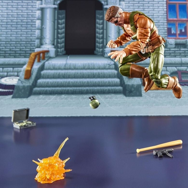 Original Marvel Legend Ml 1/12 Capcom Arcade Punisher Nick Fury Boneco Articulado Enfeite de Mesa Brinquedo Colecionável Presente de Natal