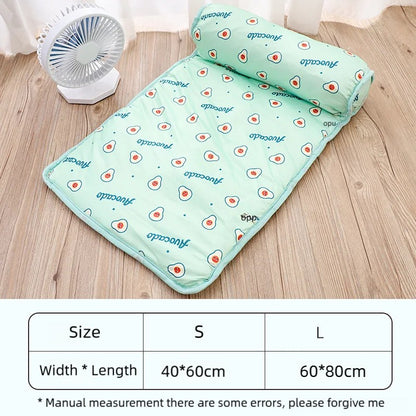 Tapete Gelado para Cães, Cama Fria para Cães e Gatos, Cobertor Durável para Sofá, Almofada de Gelo para Gatos, Acessórios para Animais de Estimação