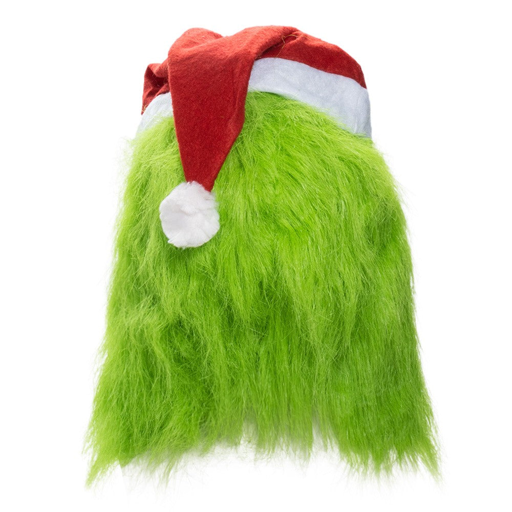Christmas Masks Geek Stole Christmas Cosplay Mascarillas Latex Face Masques With Hats Halloween Carnival Party Props