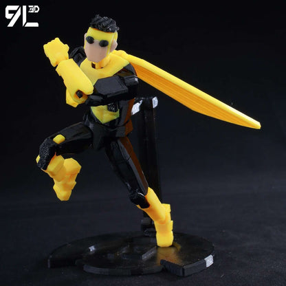 Boneco de Ação Multiarticulado 3D Impresso Dummy13 Homem-Aranha 9L3D Colecionável Marvel com Braços Articulados Boneco para Animação Stop Motion