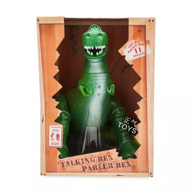 Disney Original Toy Story Rex Interativo que Fala Boneco de Ação Hamm Woody Buzz Coleção de Brinquedos Presente de Natal