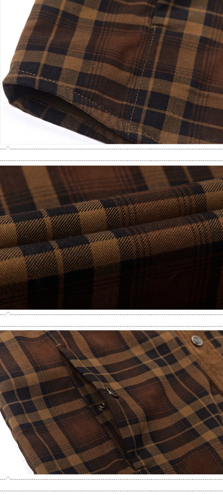 Brand Shirt Men Casual Shirts Wool Fleece Thick Warm Shirts for Men Handwork Plaid Shirt Men Camisa Denim Hombre Size M-4XL