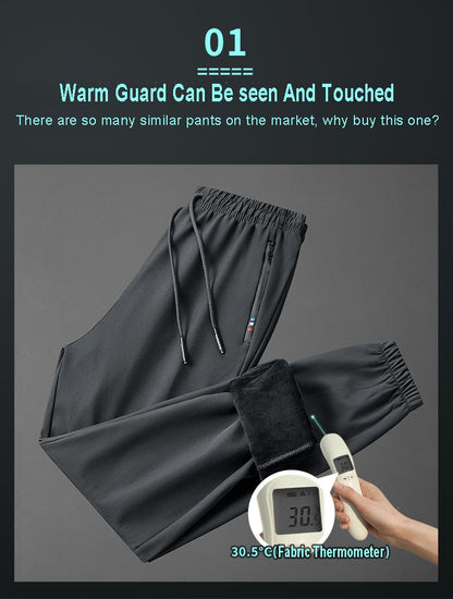 CHRLCK Warm Waterproof Pants Men Women Outdoor Winter Softshell Fleece Trousers Trekking Camping Climbing Skiing Hiking Pants