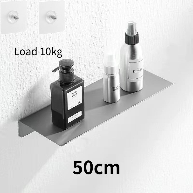 Floating Bathroom Shelves Without Drilling Storage Wall Rack Home Organizer Ledge Hardwares Cabinet Kitchen Accessories Toilet