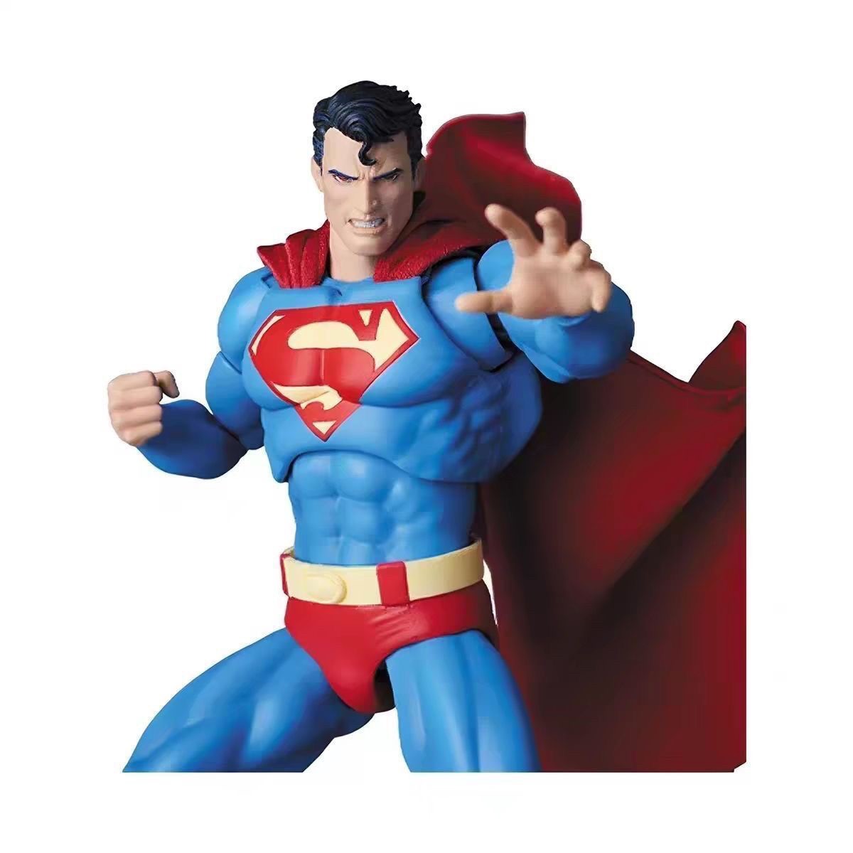 In Stock Ct Toys Superman Mafex 117 Comic Hush Justice League Articulated  Dc Superman Hush Anime Action Figure Model Toys