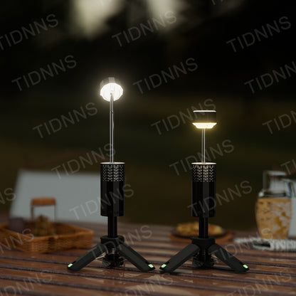 Telescopic Camping Light Rechargeable 21000mAh Portable Outdoor Camping Lantern 4 Light Modes With Tripod Storage Bag Emergency