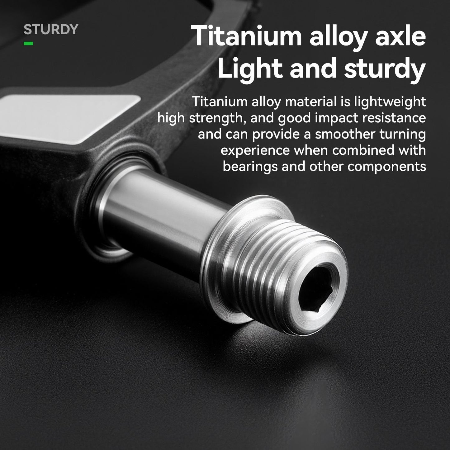 ROCKBROS Bicycle Pedals Lightweight Carbon Fiber Self-Locking Pedals With Cleats SPD Waterproof Sealed Bearing Road Bike Pedals