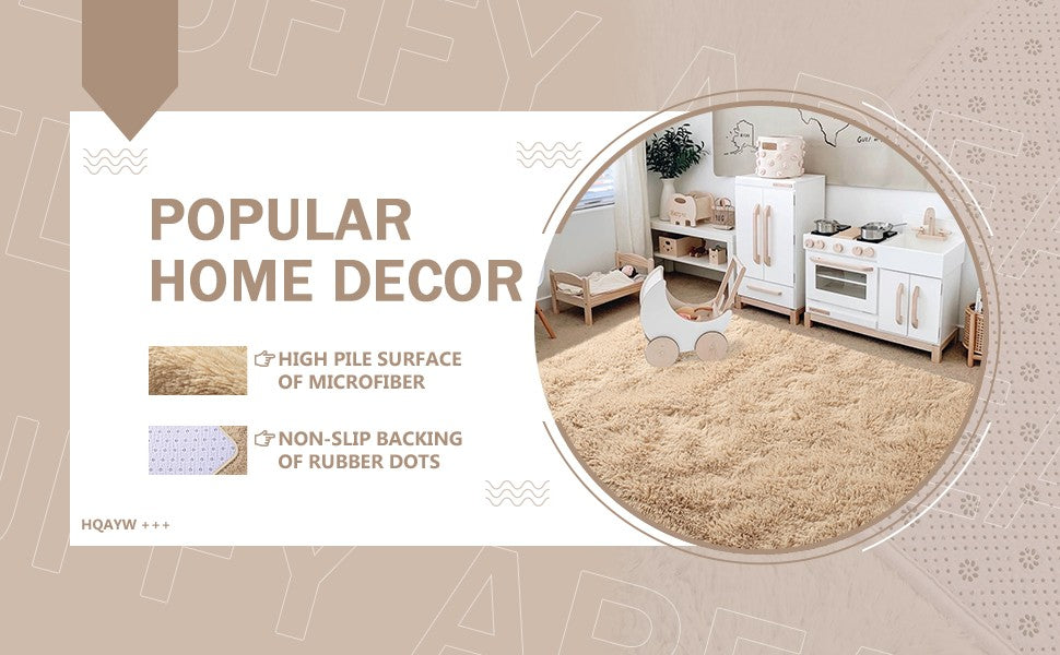 Silk Wool Carpet Living Room Plush Rug Bed Room Floor Fluffy Mats Non-slip Home Decor Soft Velvet Carpet Kids Room Blankets