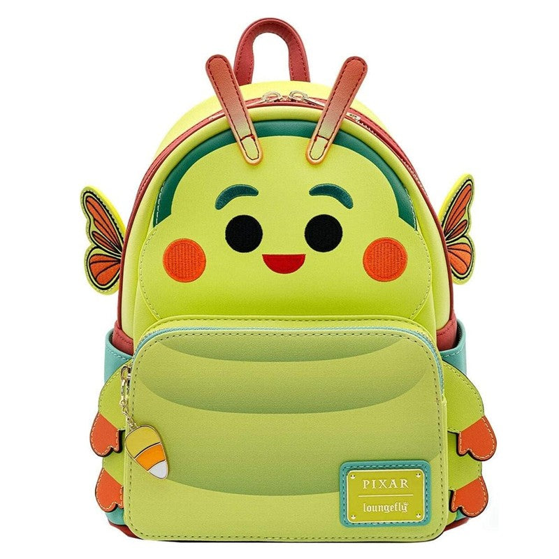 Mochila Loungefly Mini Princessa Gus e Jaq Teacup 70º Aniversário Lenticular Série Cinderela