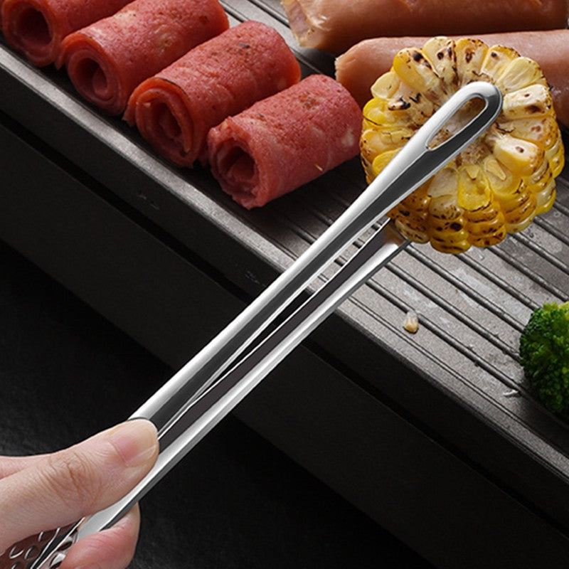 2 pinças de cozinha, pinças de churrasco, pinças de cozinha de aço inoxidável, pinças de chef para alimentos e carne, clipe de pinças de churrasco, ferramentas e acessórios de cozinha